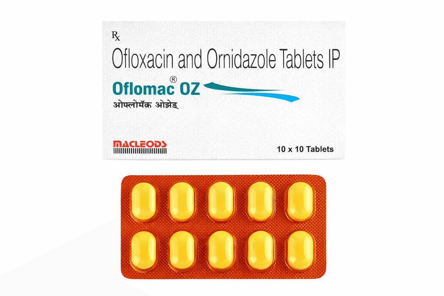 OFLOMAC OZ 200/500MG CPR B/10