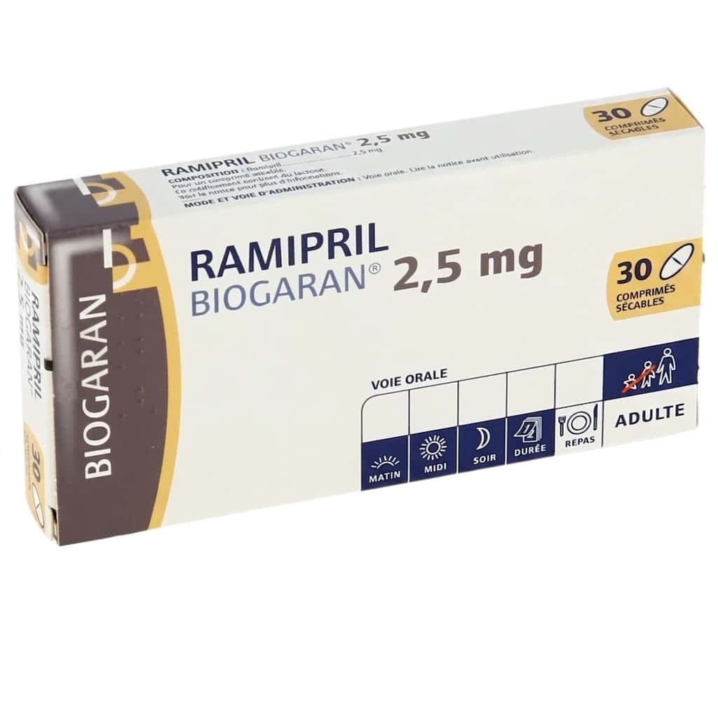 RAMIPRIL GH 2,5MG CPR B/30