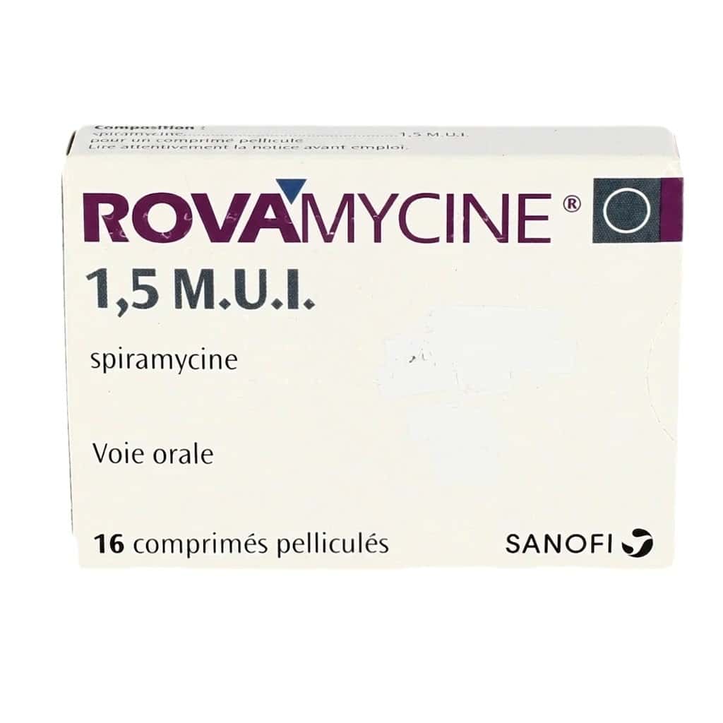 ROVAMYCINE 1,5 MN CPR BT 16