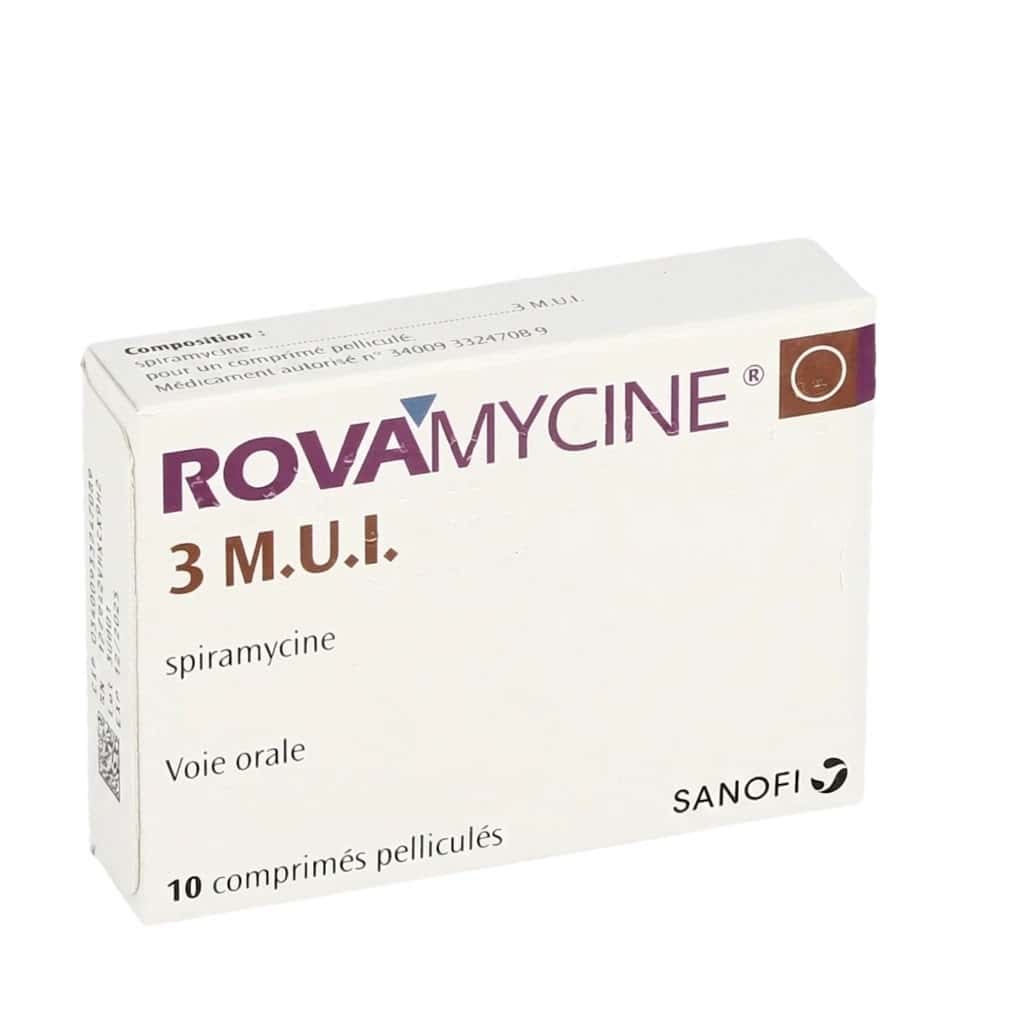 ROVAMYCINE 3 MILLION CPR BT 10