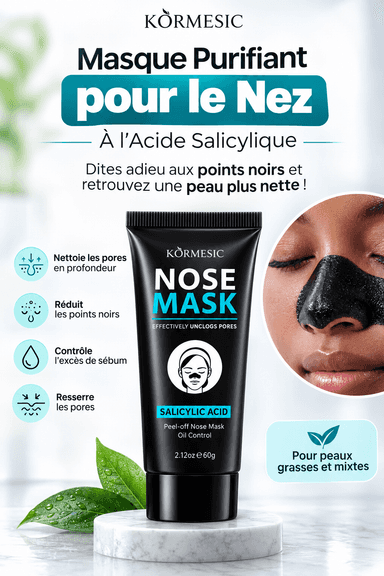 Masque Purifiant pour le Nez à l'Acide Salicylique