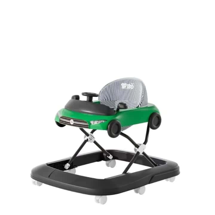 Trotteur Bébé Design Voiture avec Volant & Jouets Musical (Multicolore)