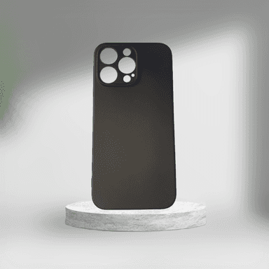 Coque iPhone pr15o max en silicone noir
