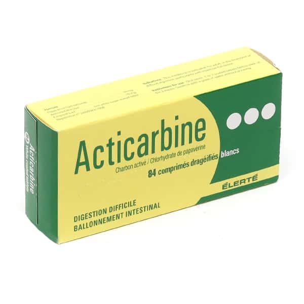 Acticarbine - Boîte de 42 Comprimés