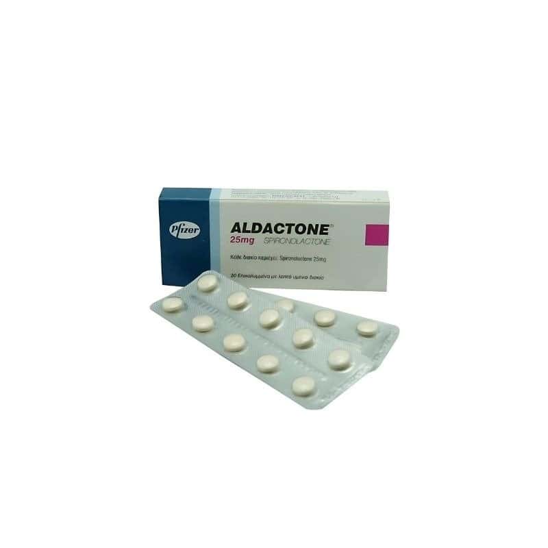 Aldactone 25mg - Boîte de 30 Comprimés
