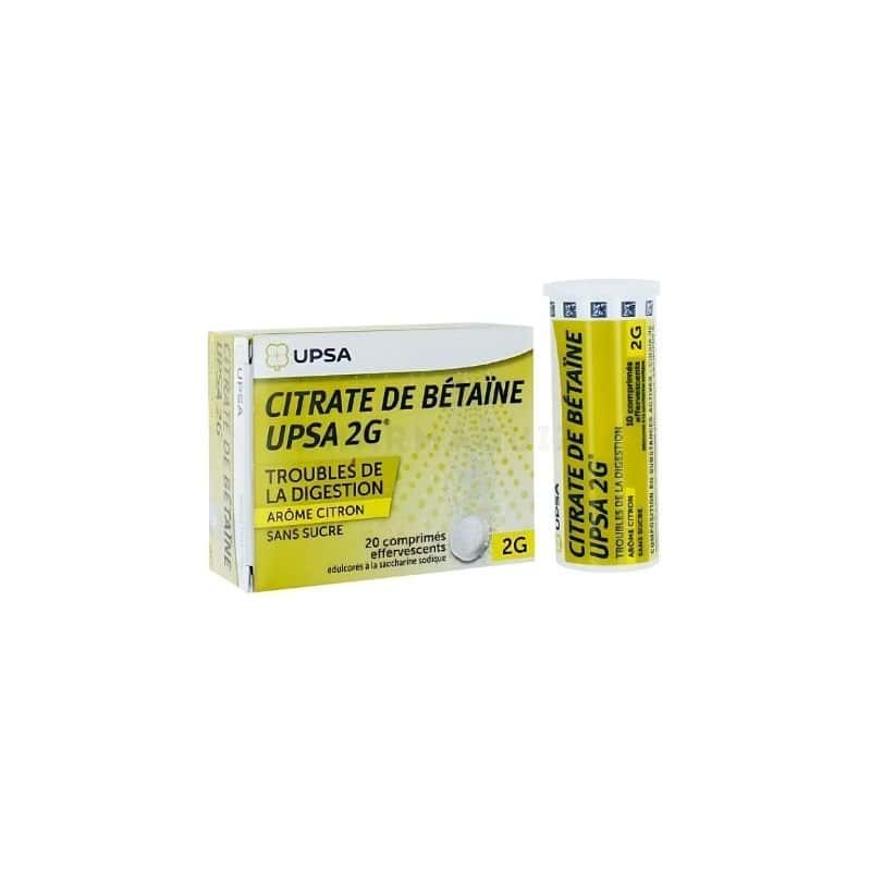 Citrate de bétaïne UPSA 2g
