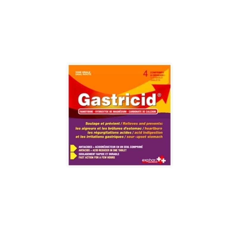 Gastricid à mâcher