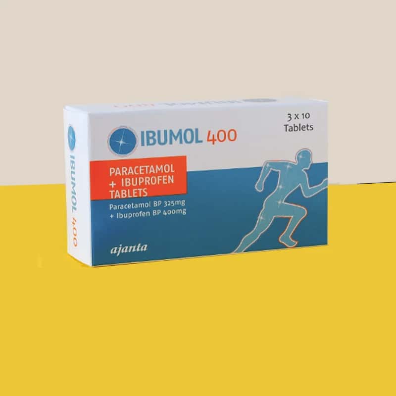 IBUMOL 400mg 3 x 10 Tablets