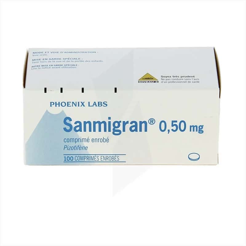 SANMIGRAN DRG 0,50 mg