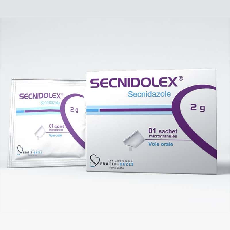 SECNIDOLEX 2g SACHET GRANULE en Boite