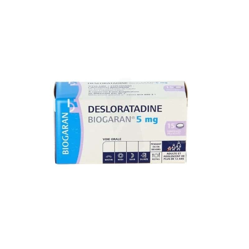 Desloratadine Biogaran 5mg