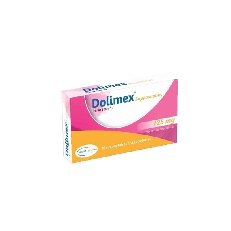 Dolimex Suppositoire 125mg