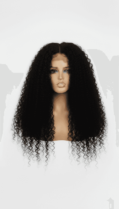 Perruque Frice deep cheveux naturel frisee Long 26