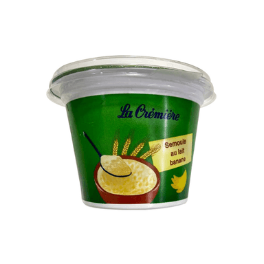 La crémière Semoule au lait banane