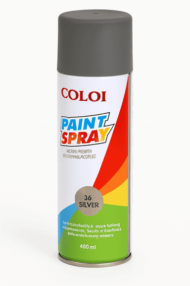 Bombe Peinture Aérosol ALOI 36 Silver 400 ml