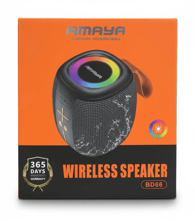 mini subwoofer avec lampe AMAYA BD66