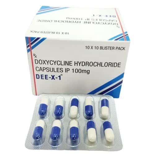 DOXYCYCLIN CREAT 100MG GELU BL10 CH