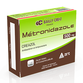 METRONIDAZOLE CREA 500MG CP BL10 CH M600