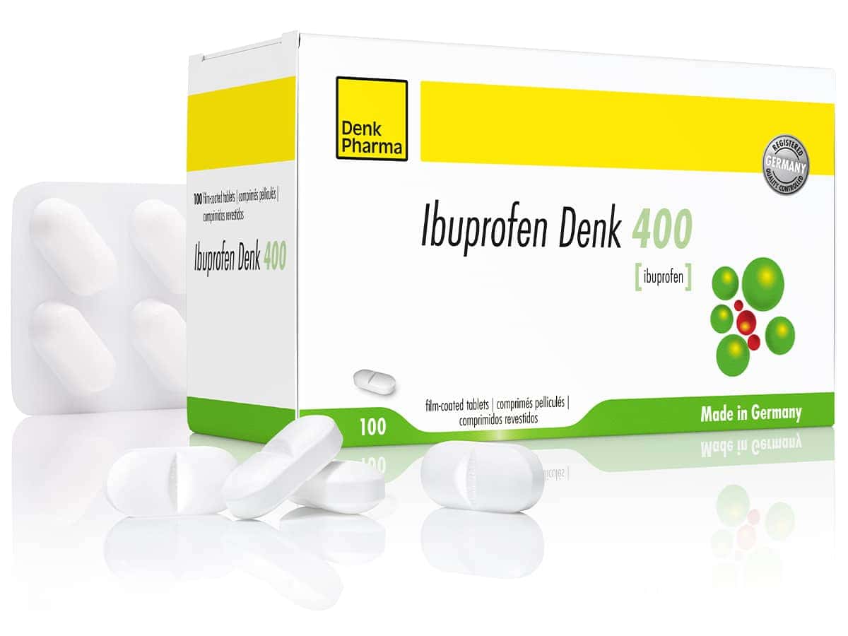 IBUPROFENE DENK 400MG CPR B/100