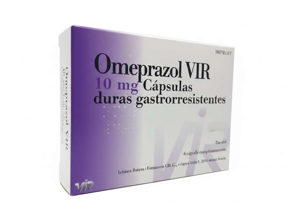 OMEPRAZOLE VIR 40MG GEL B/14