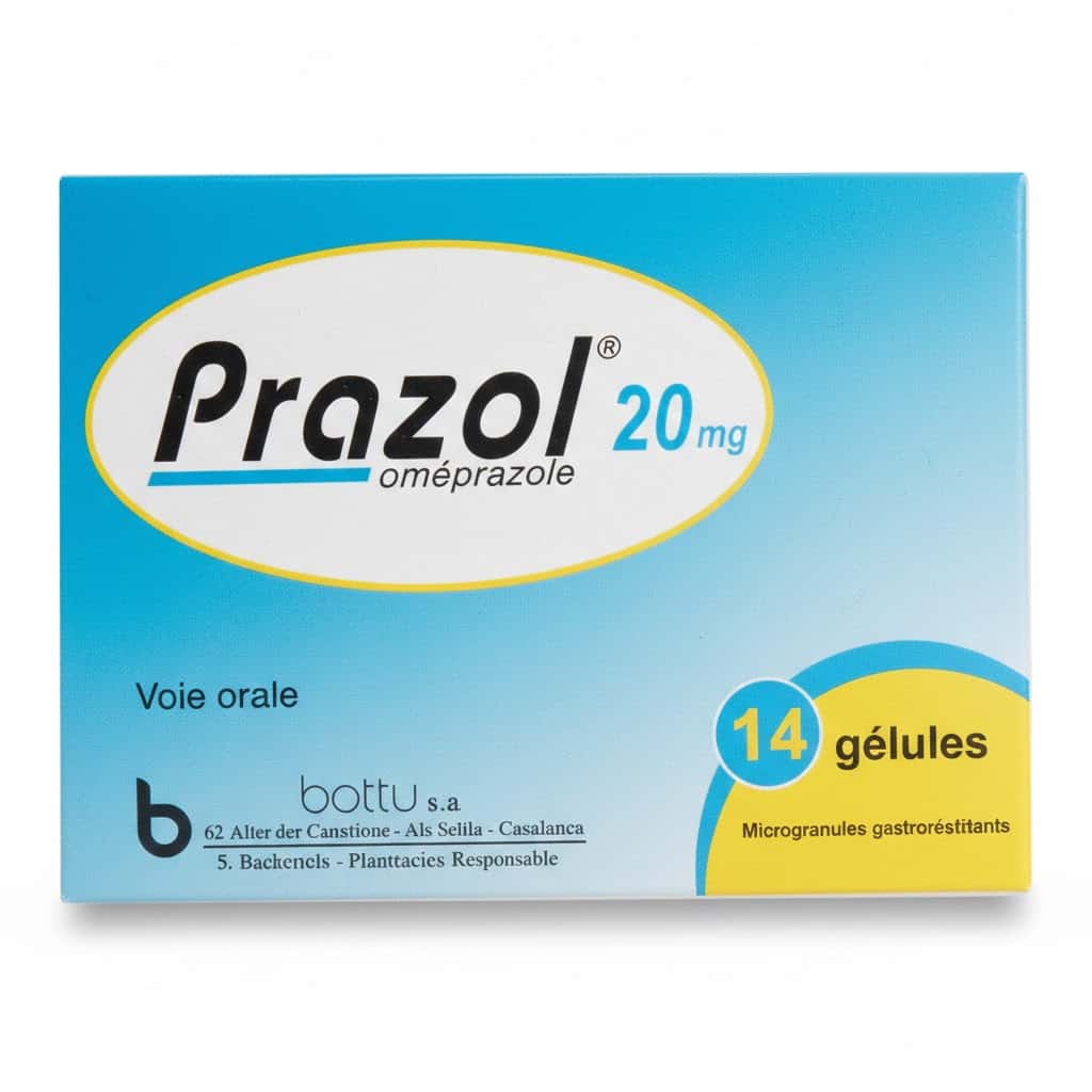 PRAZOL 20MG GEL BT 14