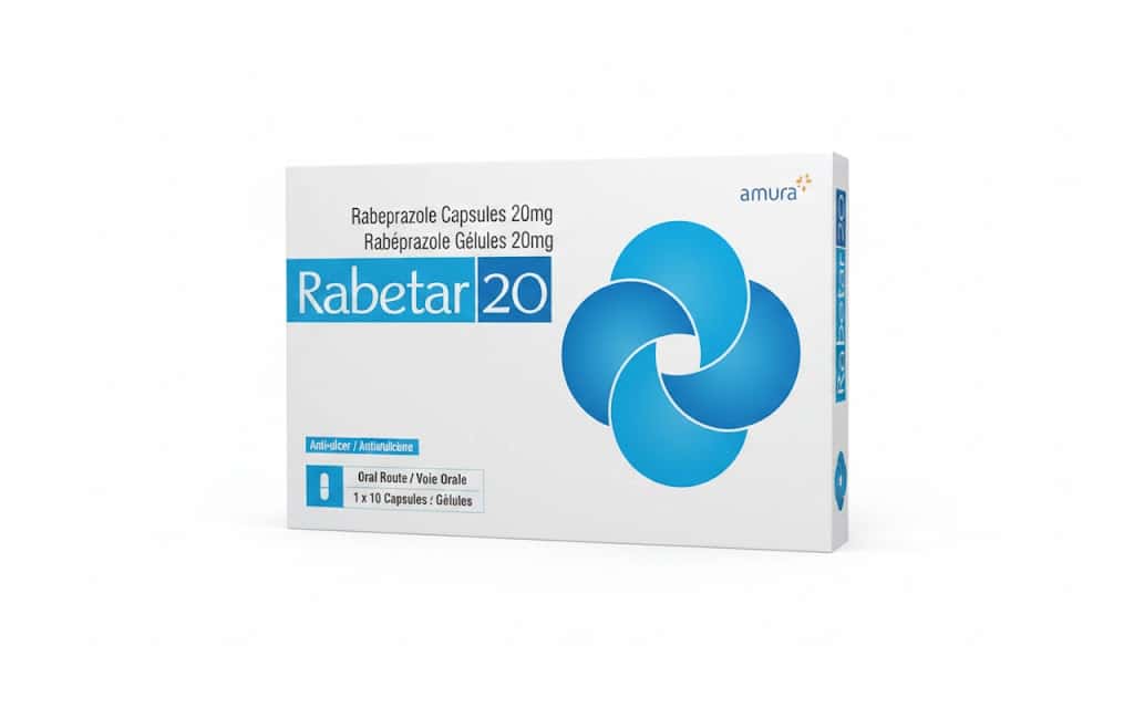 RABETAR 20MG BTE/10