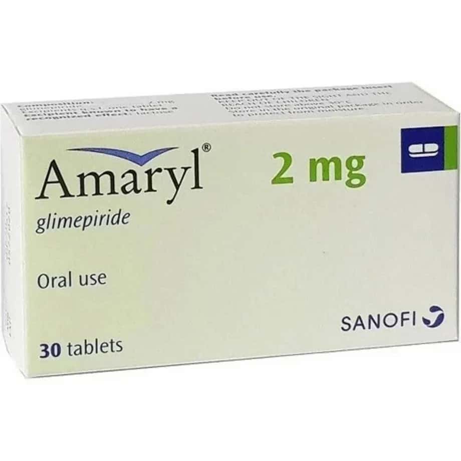 AMARYL M 2MG/500MG CP BT 30