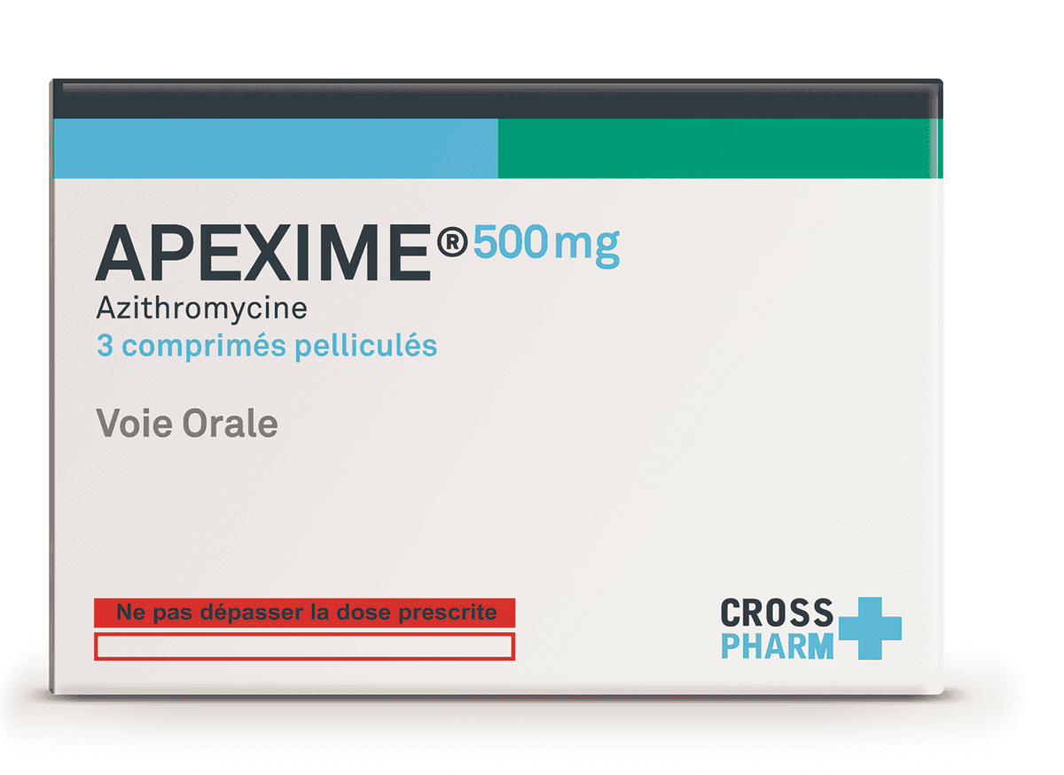 APEXIME 500MG B/3 CP