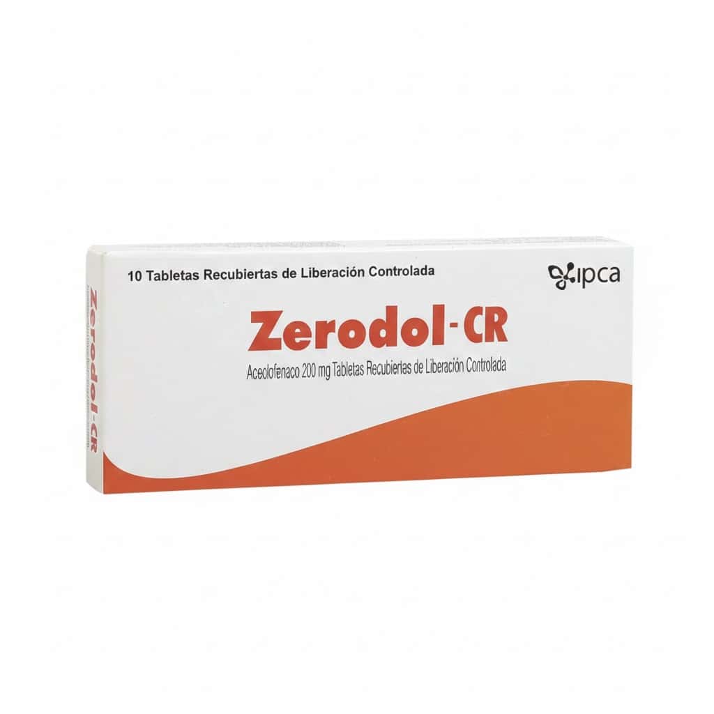 ZERODOL CR 200MG COMP B/10