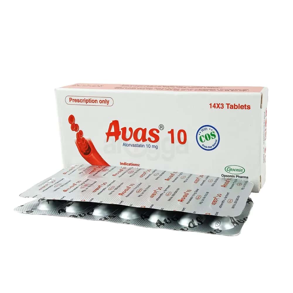 AVAS 10MG CP BT 30