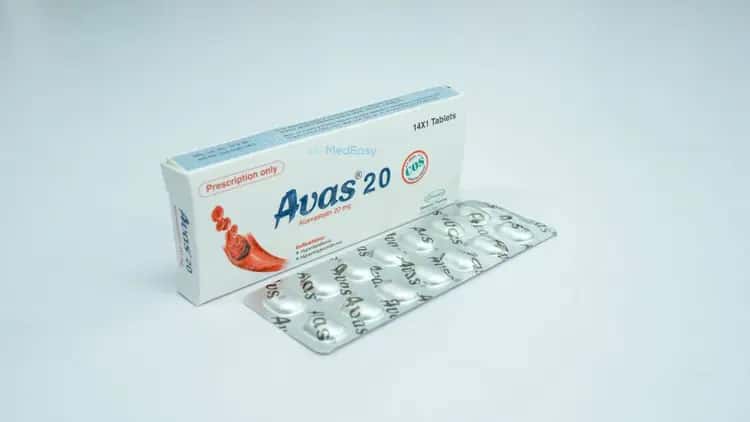 AVAS 20MG COMP PELL B/30