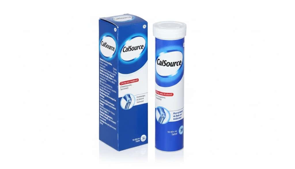 CALSOURCE CALCIUM 500MG CPR EFFV B/20
