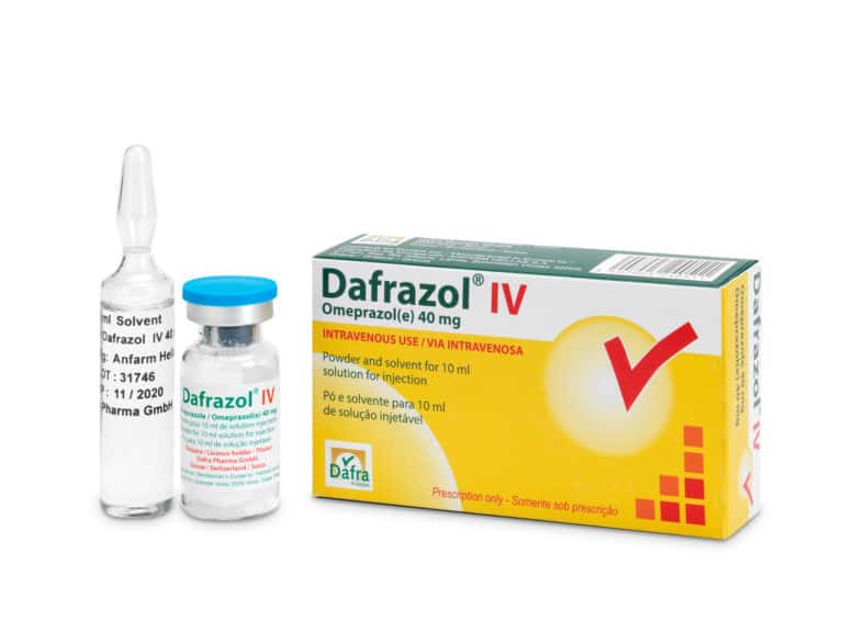 DAFRAZOL IV PDR INJ 40MG + SOLV