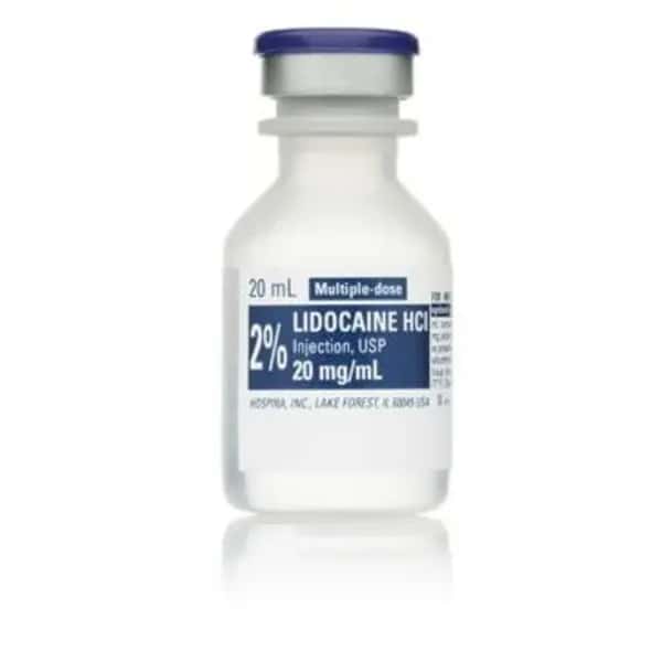 LIDOCAINE UBI 2% SOL INJ FL 20ML