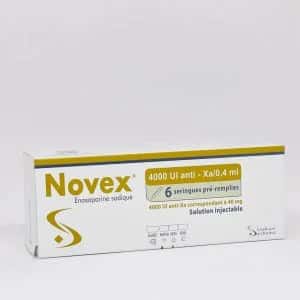 NOVEX 4000UI/0,4ML B/2