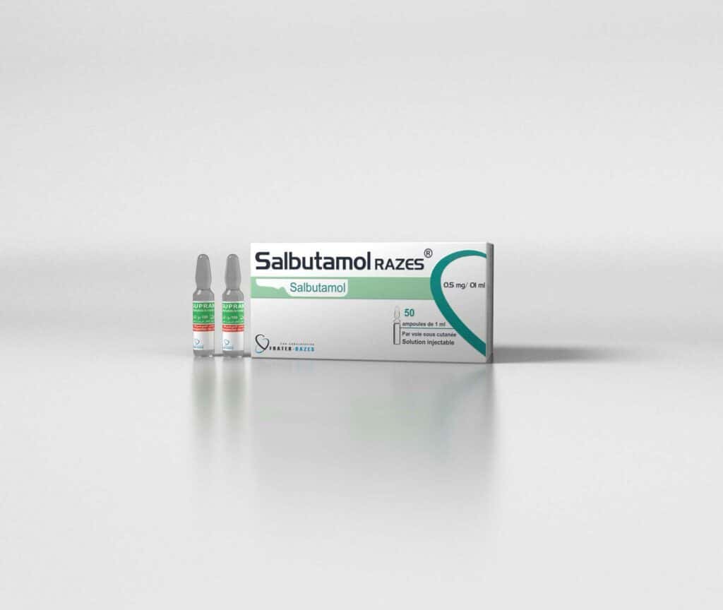 SALBUMOL 0,5MG INJ AMP 1ML BT6