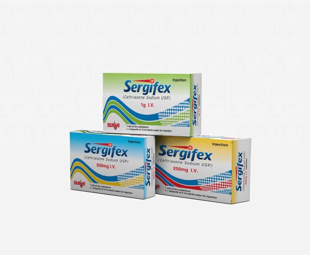 SERGIFEX 1G SER INJ B/1