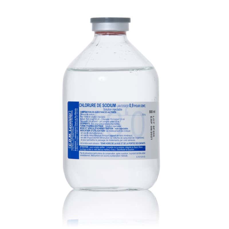 SODIUM CHLORURE 0,9% 500ML