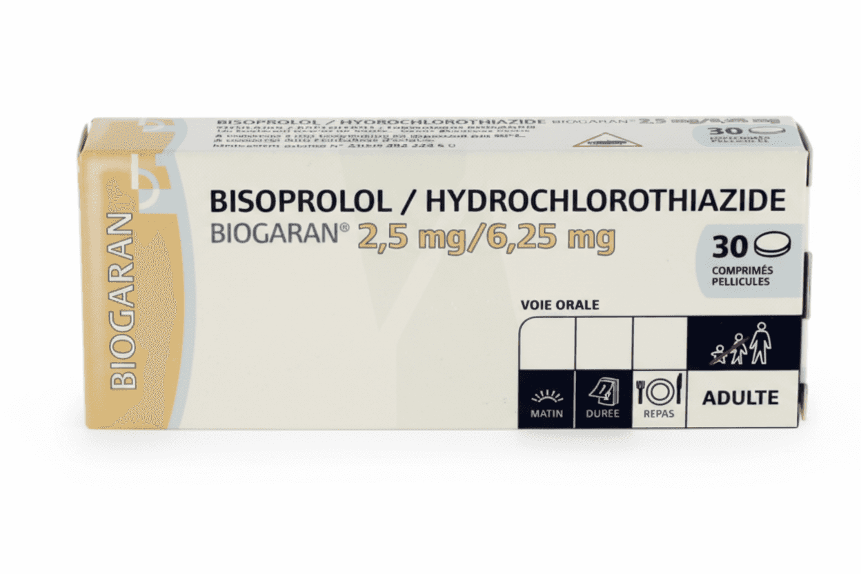 BISOPROLOL REF BIOGARAN 2,5MG CPR B/30