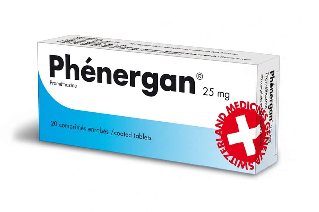 PHENERGAN 25MG CPR BT 20