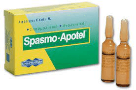 SPASMO APOTEL INJ 600/20MG B/3