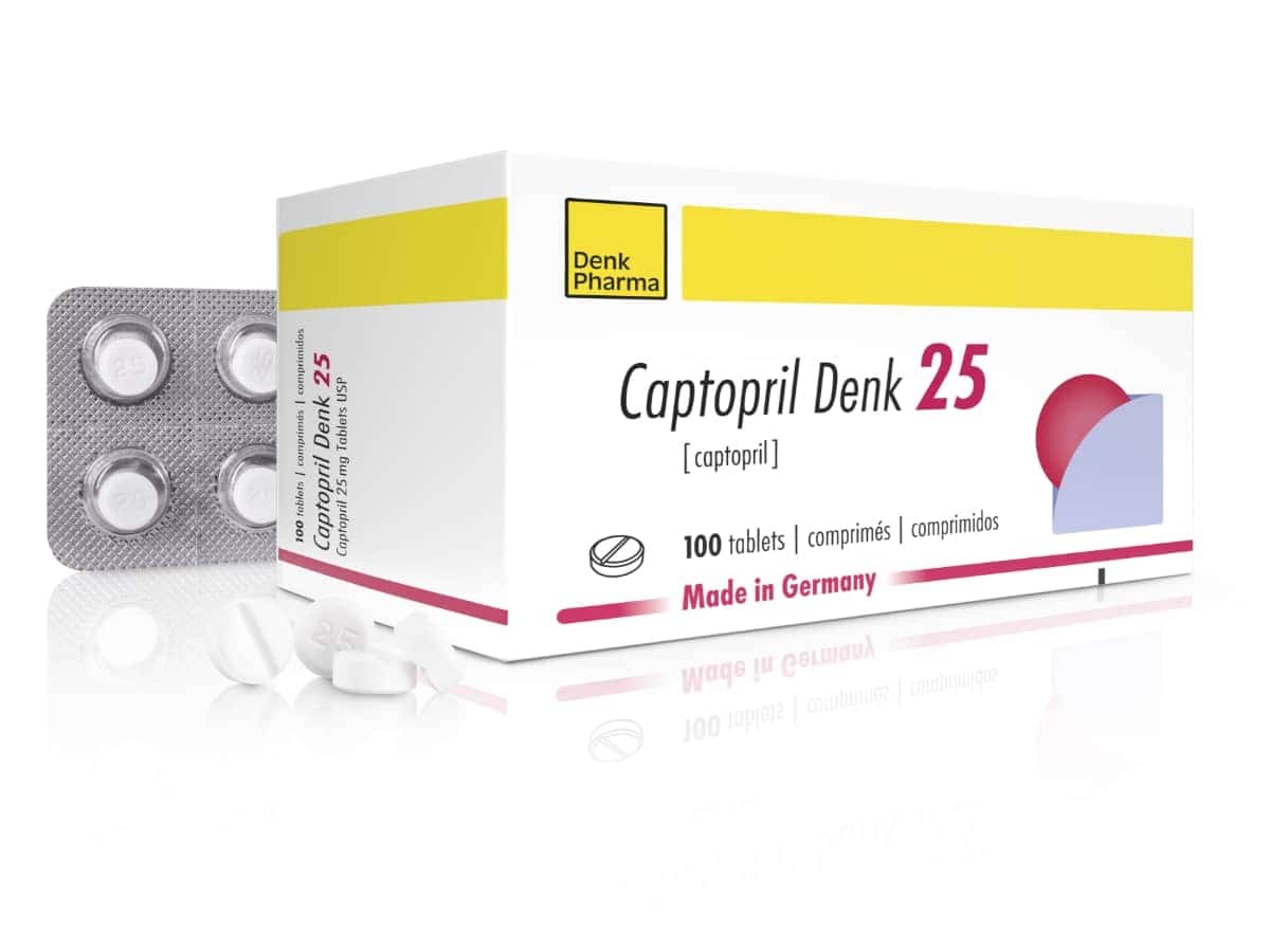 CAPTOPRIL DENK 25MG CP B/20