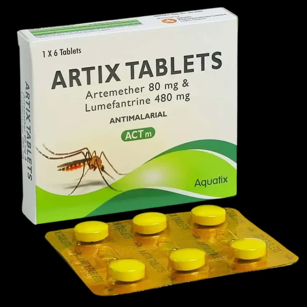 ARTILEX 80MG/480MG CP DISP B/6