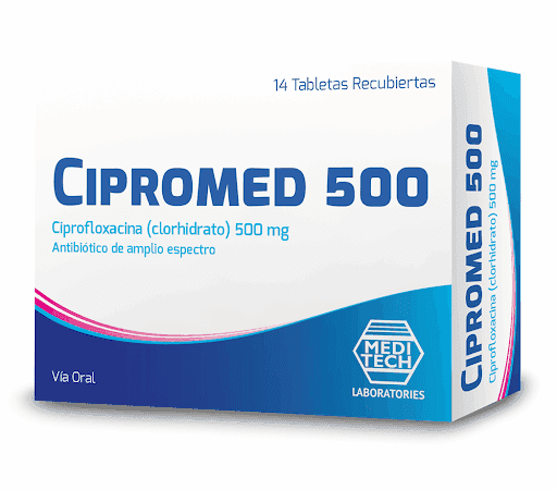 CIPROMED 500MG CP B/10
