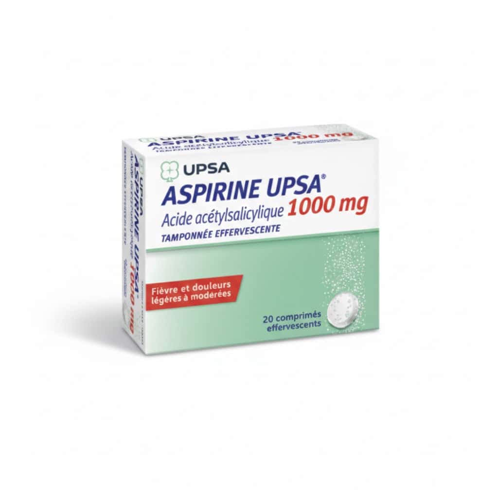 ASPIRINE UPSA 1G CPR EFFV BT20