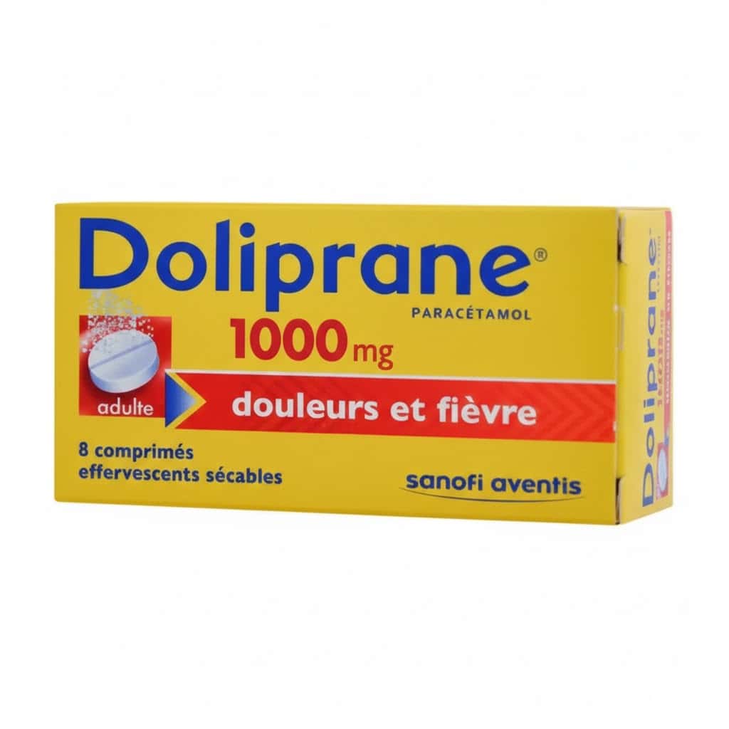 DOLIPRANE 1G CPR EFFV B/8