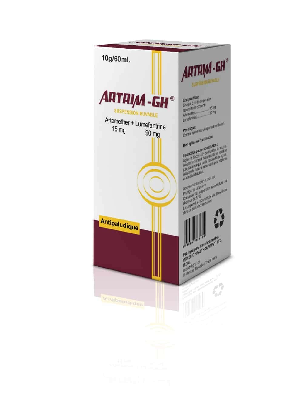 ARTRIM SP 15/90MG FL 60ML