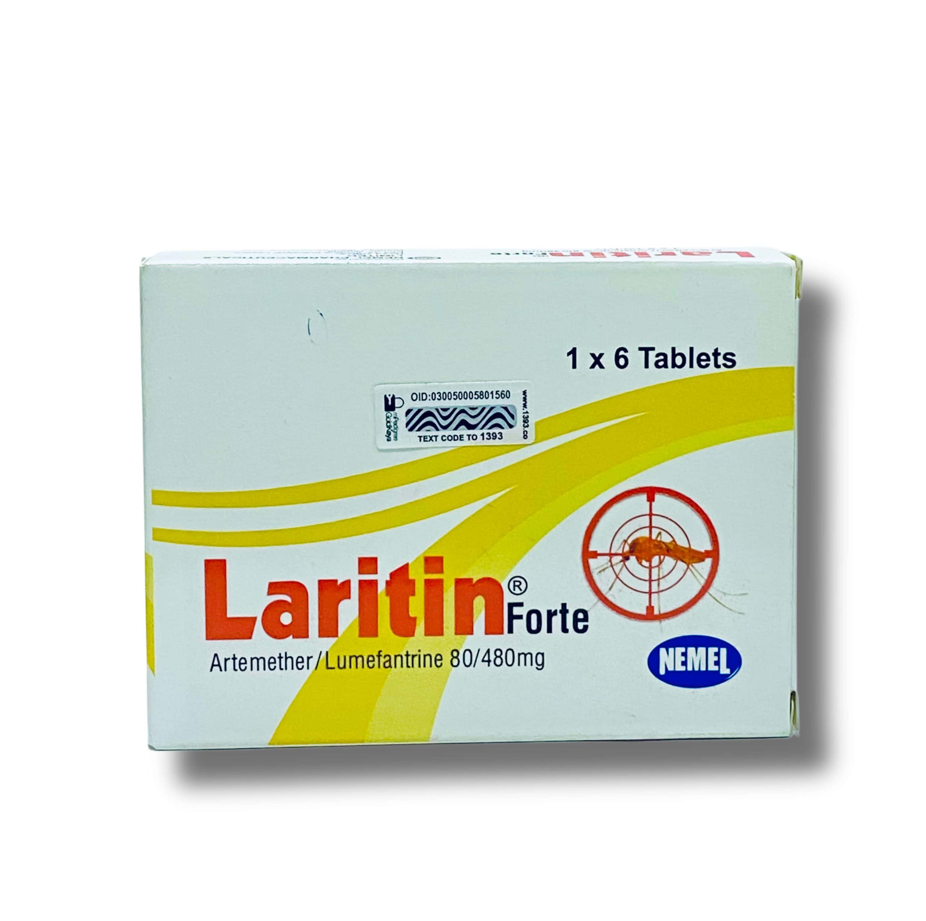 LARITEM 80/480MG BT 6