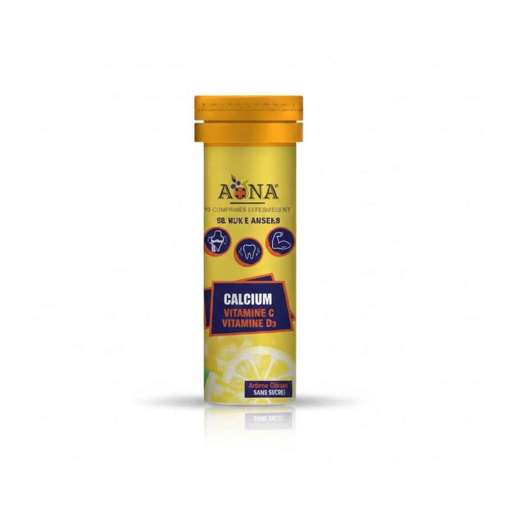ADNA CALCI+VIT C/D3 CPR EFF/10