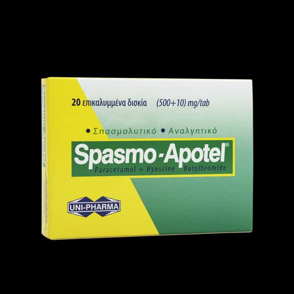 SPASMO APOTEL 500MG CP B/20